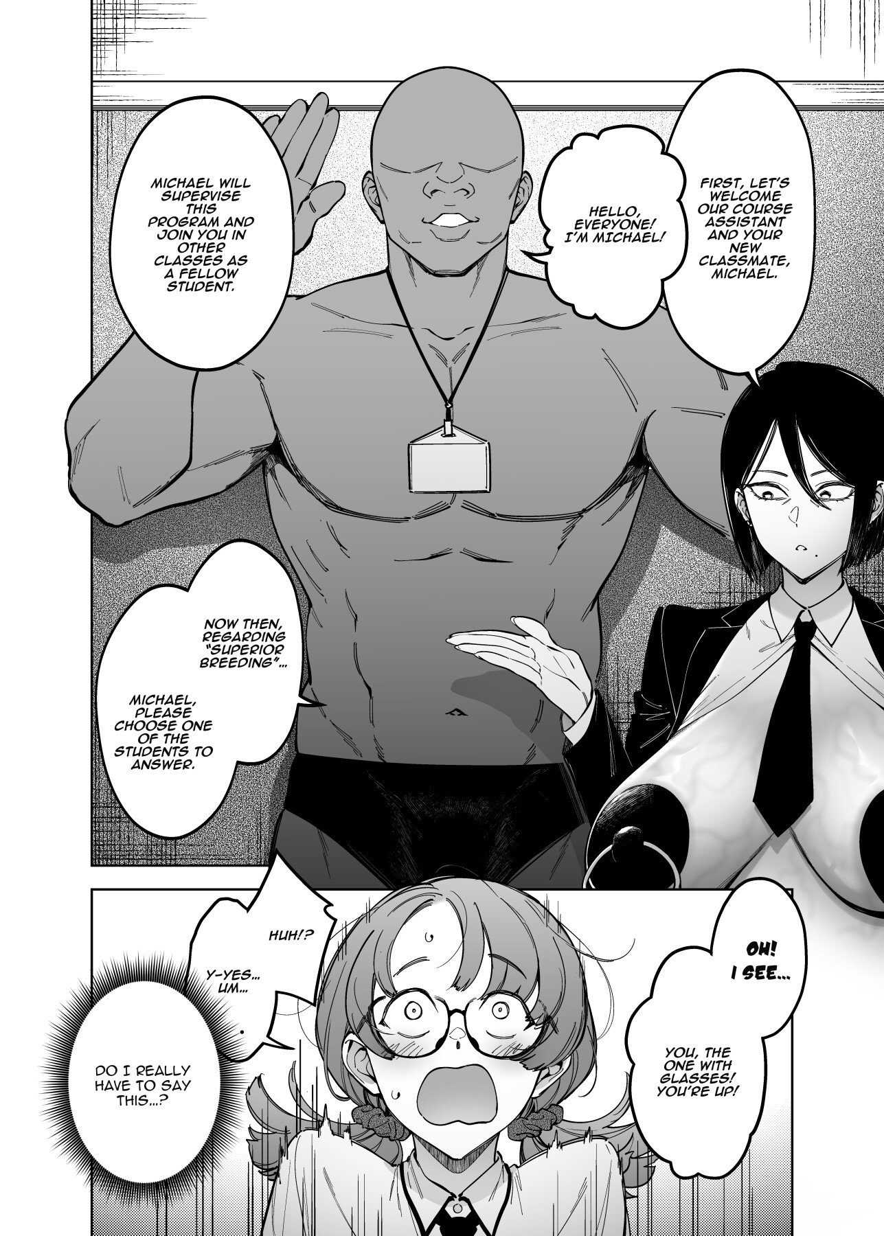 Hentai Manga Comic-Breeding Policy with the Superior Race-Read-3